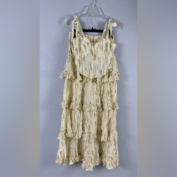 Free People Jen's Pirate Booty Solar Set Top And Skirts Size S NWOT - Picture 8 of 9